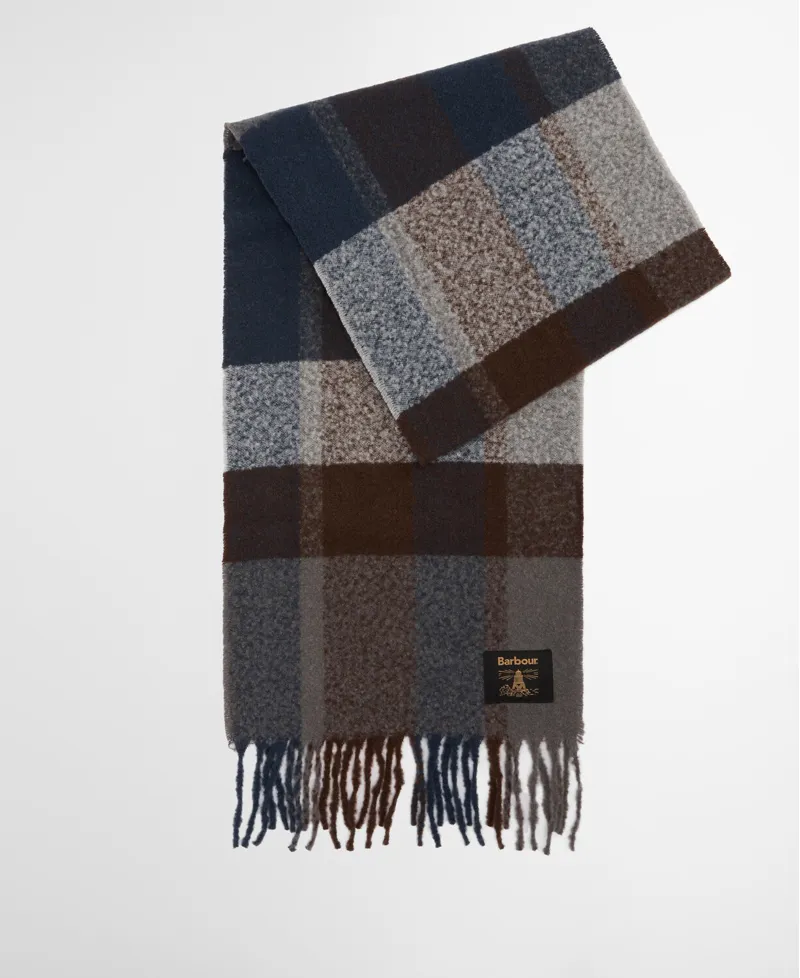 Barbour Westerdale Beanie and Scarf Gift Set - Midnight Oak-2