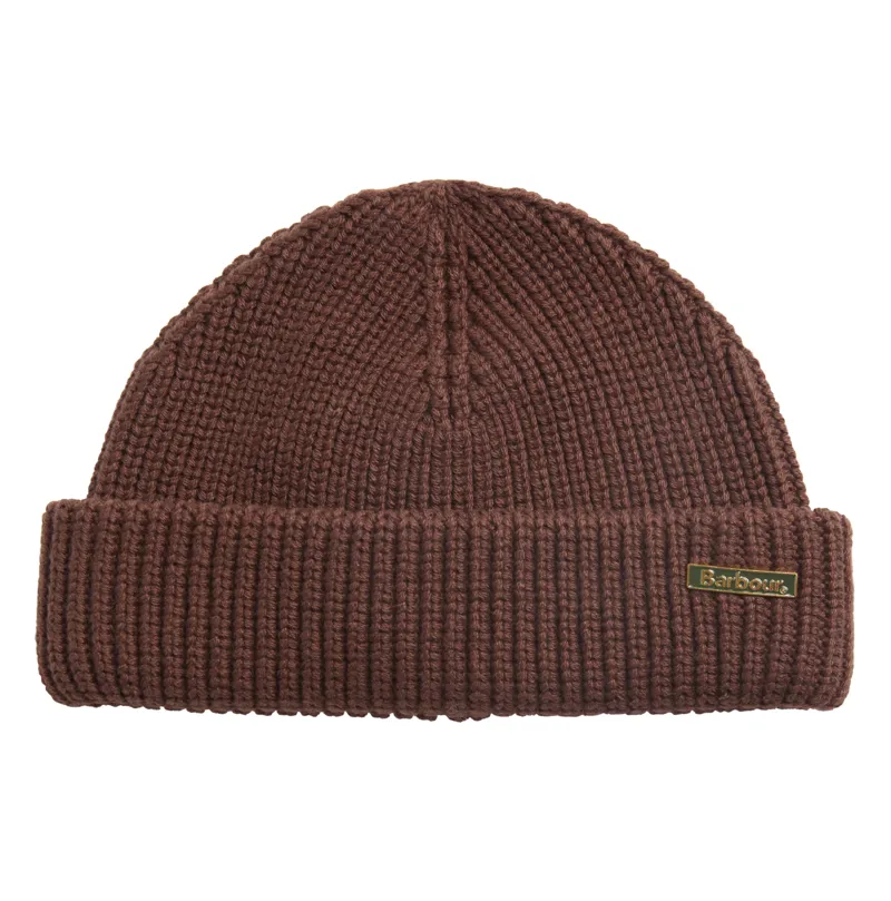 Barbour Mosely Beanie Hat - Soil-2