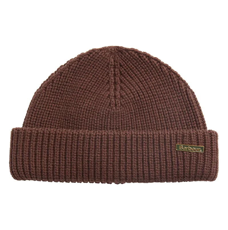 Barbour Mosely Beanie Hat - Soil