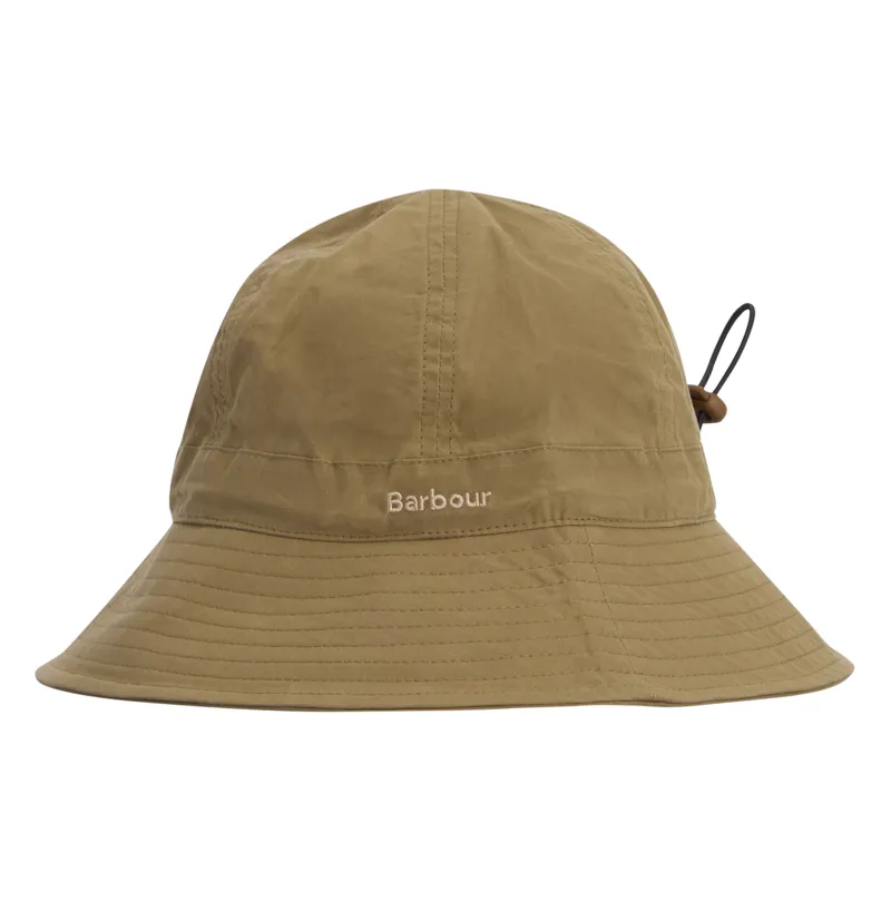Barbour Transport 6 Panel Bucket Hat - Golden Khaki