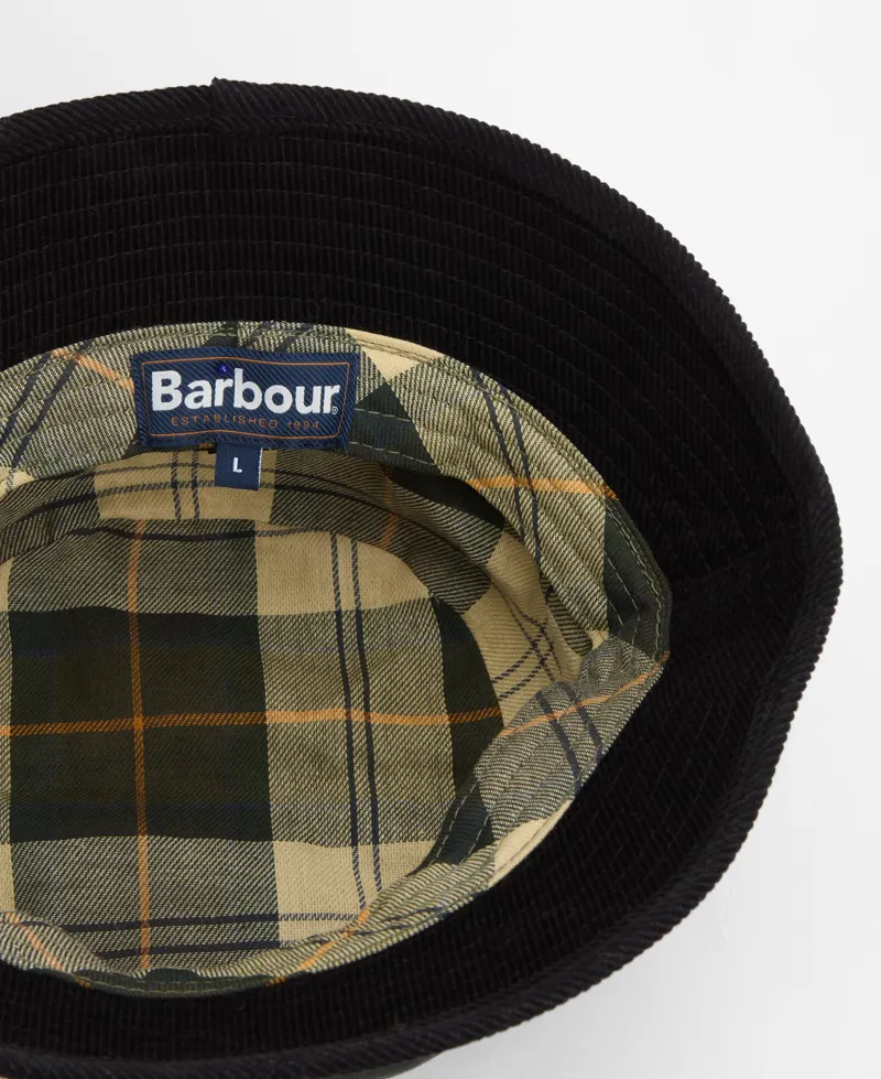 Barbour Field Wax Bucket Hat - Sage-1