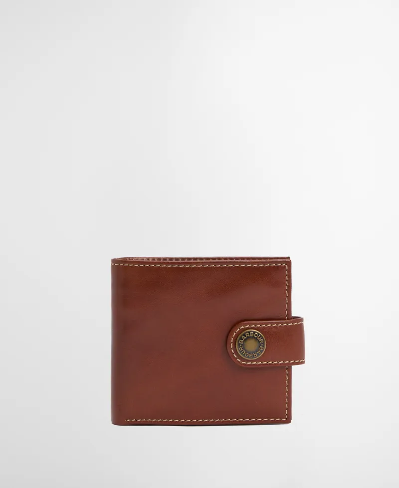Barbour Bolam Leather Wallet - Heritage Brown