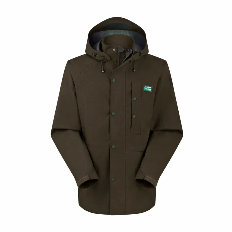 Ridgeline Mens Monsoon Light Jacket - Deep Forest Marl