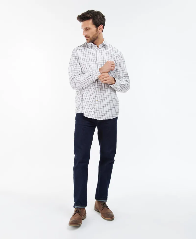 Barbour Mens Hanstead Country Active Shirt Olive-2