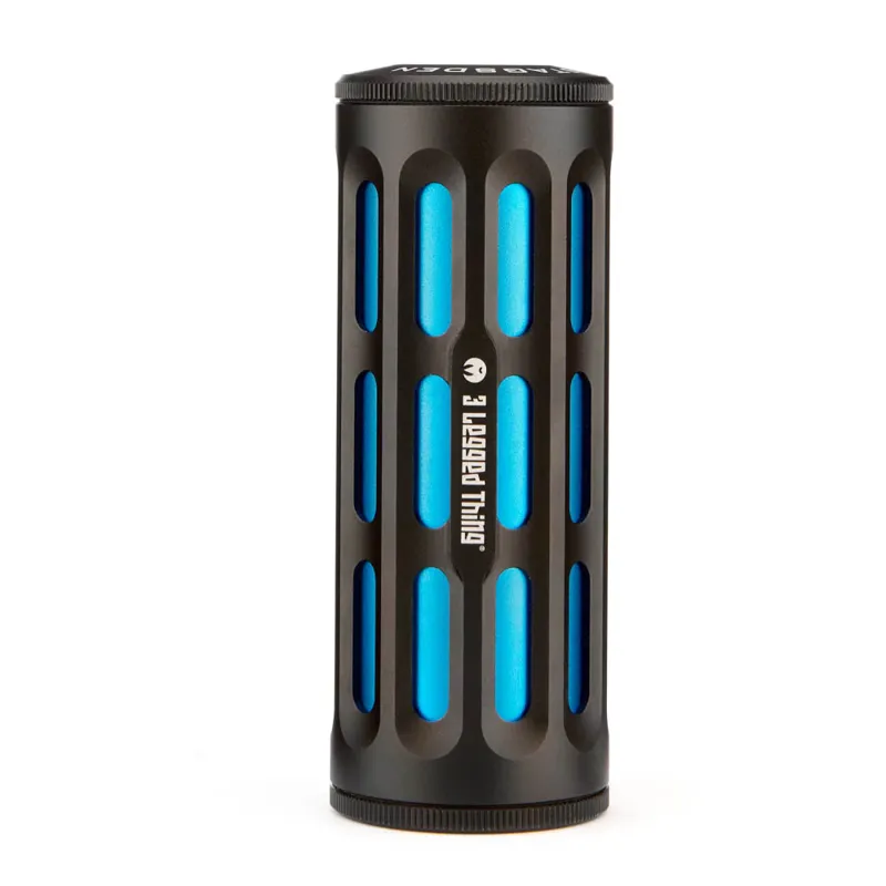3 Legged Thing The ModFather Airgun Moderator Slotted - Black/Blue