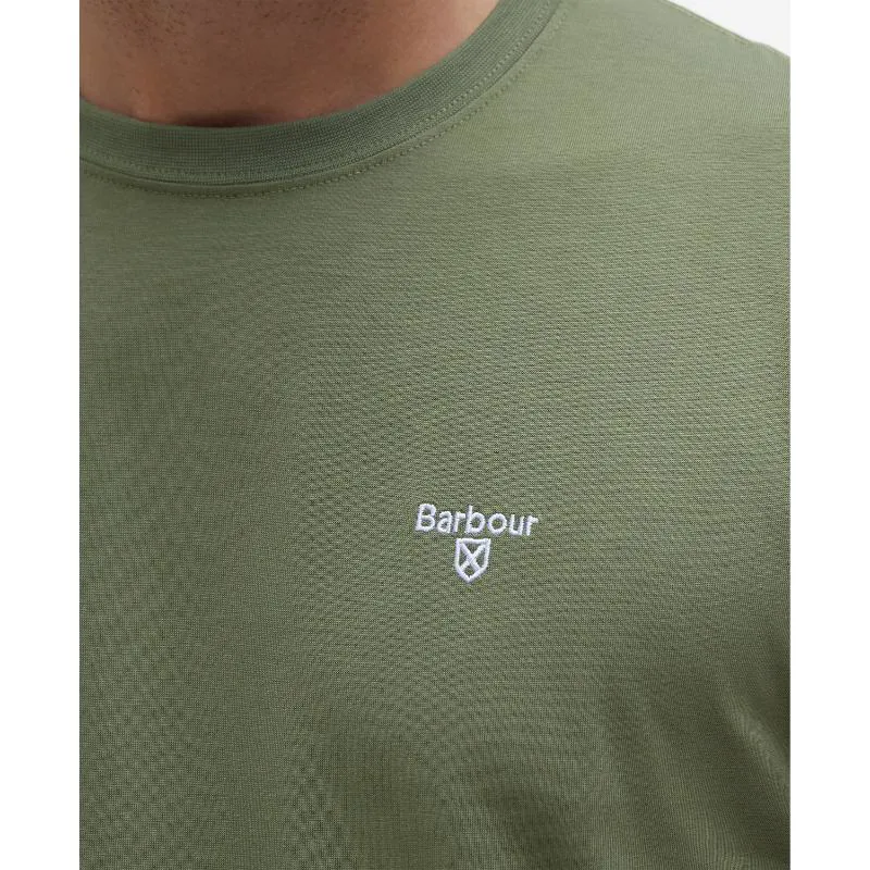 Barbour Essential Sports T-Shirt - Burnt Olive-2