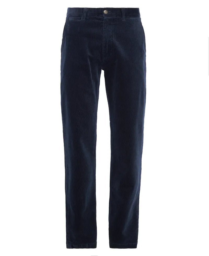 Barbour Stretch Cord Tailored Fit Trouser - Navy