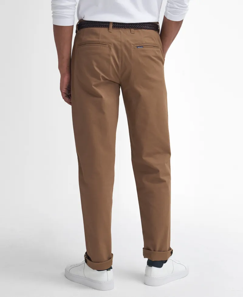 Barbour Sueded Sateen Tailored Fit Trouser - Sandstone-3