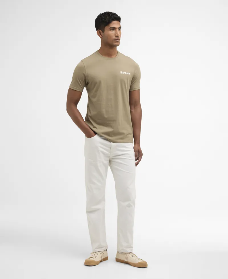 Barbour Camber Graphic T-Shirt - Grey Olive-2
