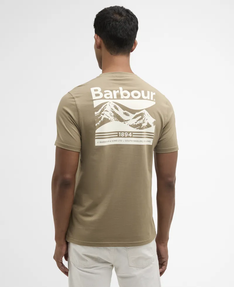 Barbour Camber Graphic T-Shirt - Grey Olive-3