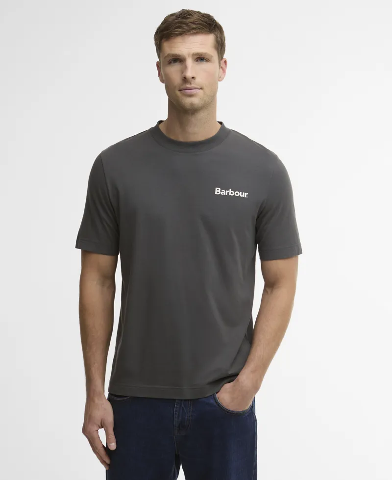 Barbour Packling Relaxed T-Shirt - Asphalt-2