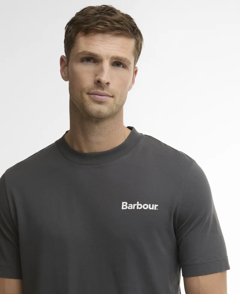 Barbour Packling Relaxed T-Shirt - Asphalt-4