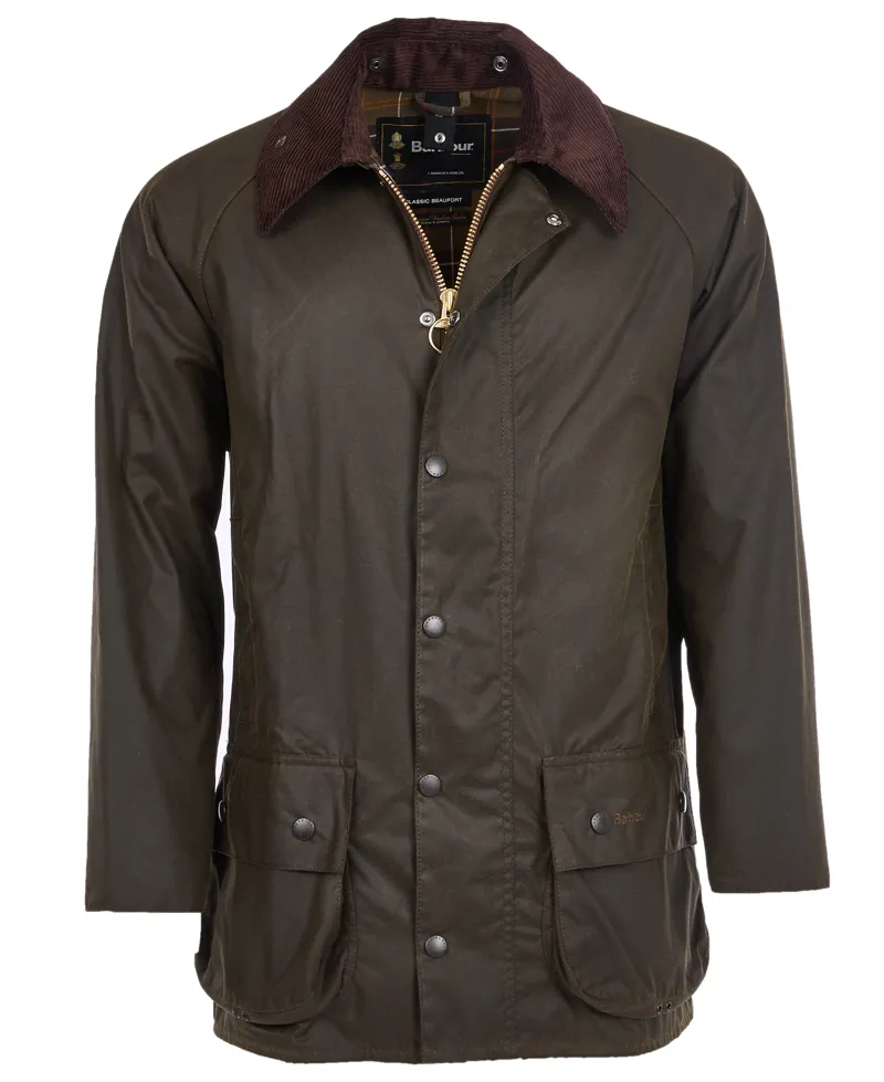 Barbour Classic Beaufort Wax Jacket Olive