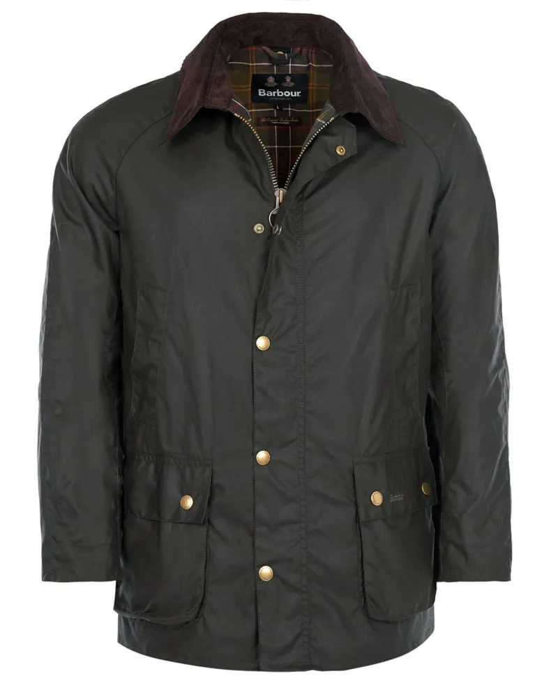 Barbour Ashby Wax Jacket - Olive