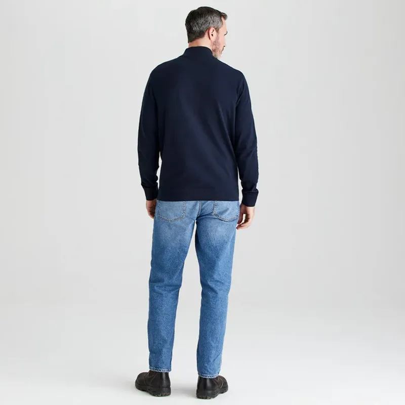 Ridgeline Hartland 1/4 Zip Knit - Navy-6