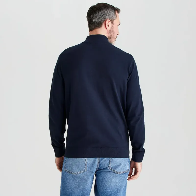 Ridgeline Hartland 1/4 Zip Knit - Navy-5