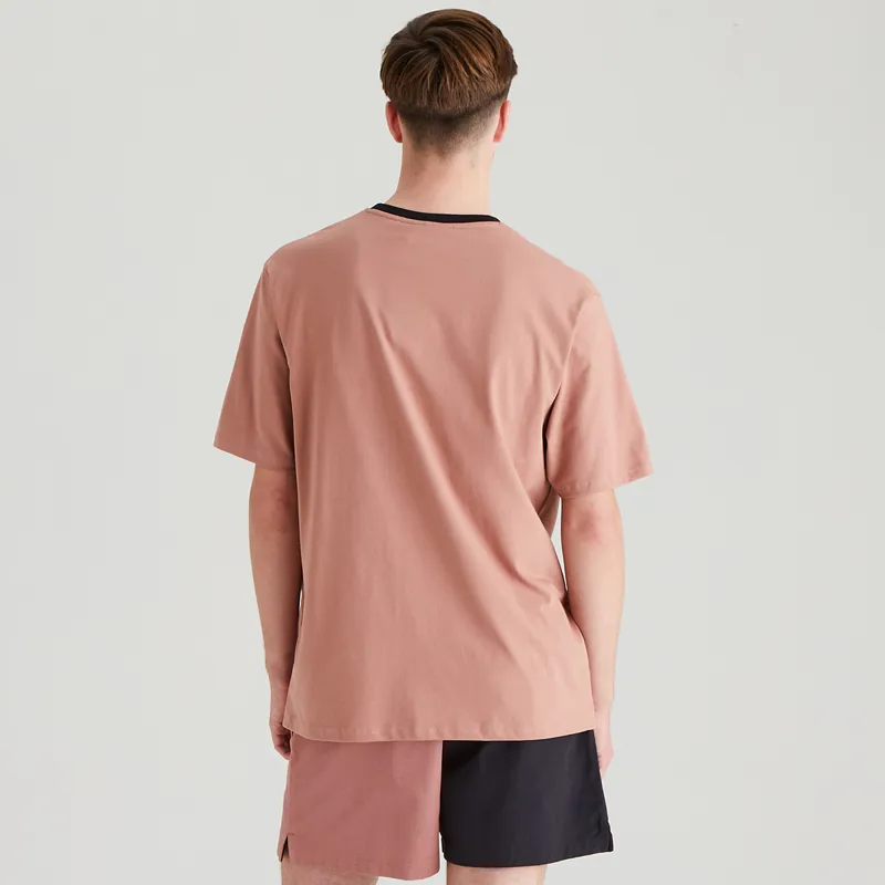 Ridgeline Mens Signature T-Shirt - Dusky Pink-3