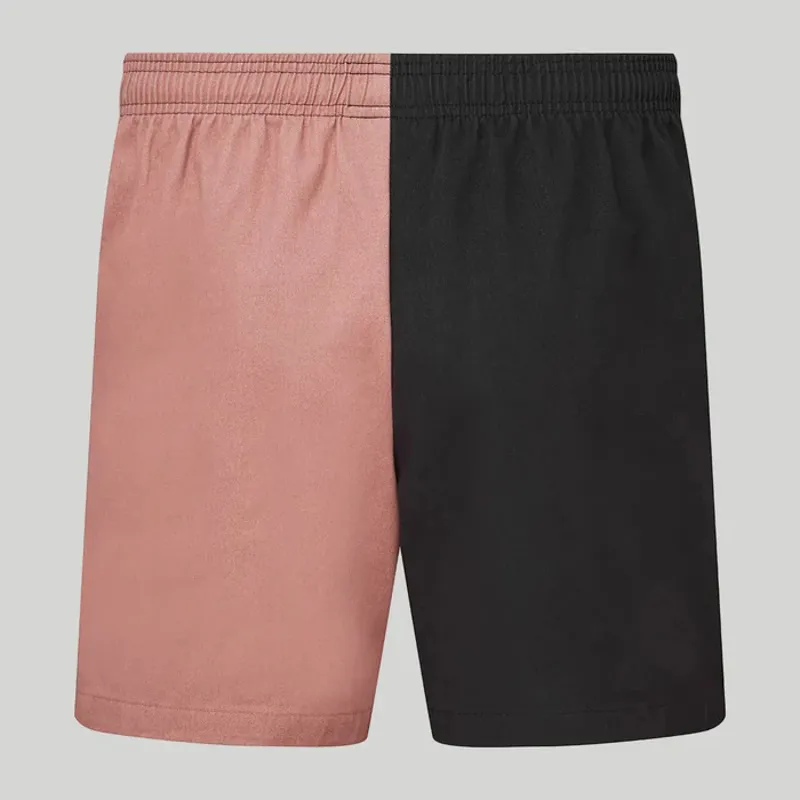 Ridgeline Hose Down Shorts - Black/Dusky Pink-1