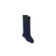 Fairfax and Favor Signature Knee High Socks Navy Blue with Forest