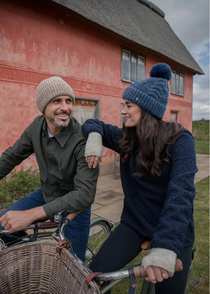 Hicks and Brown Norton Beanie Walnut-1