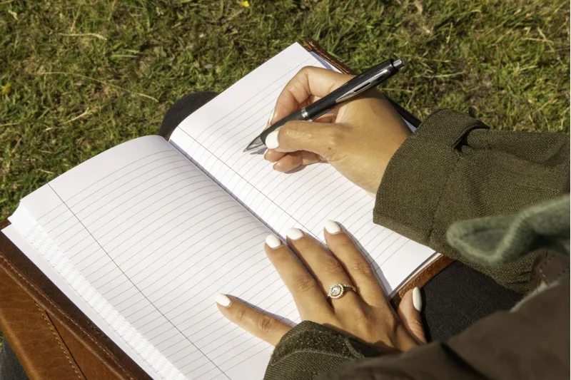 Teales Chestnut Notebook A4-2