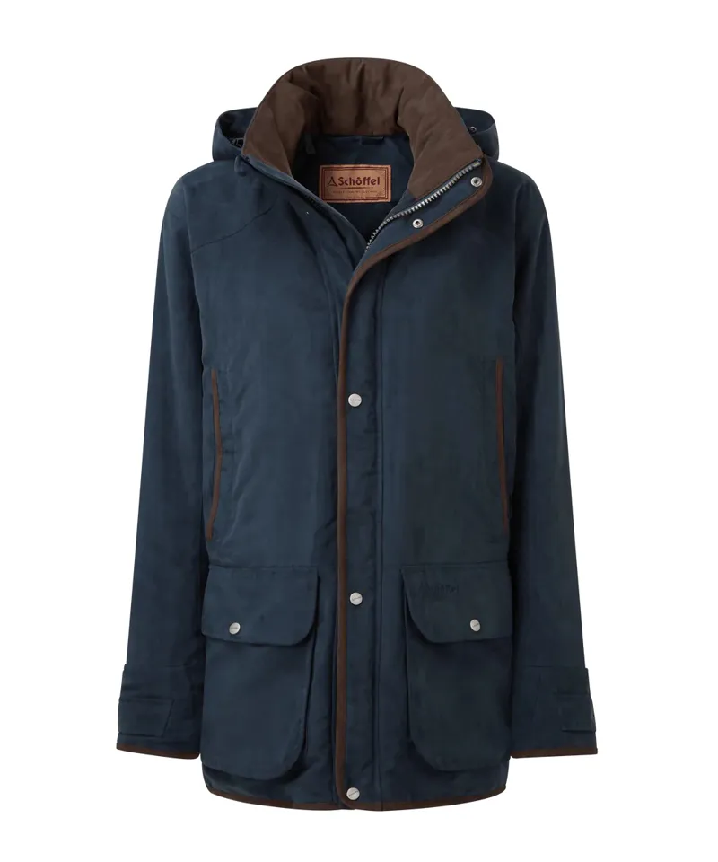 Schoffel Men's Oundle Country Coat - Navy