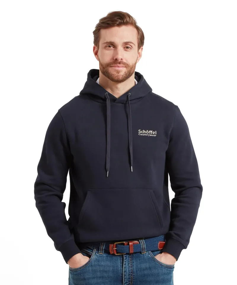 Schoffel Pentire Heritage Hoodie - Navy-1