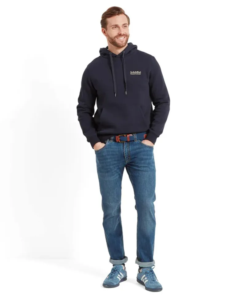 Schoffel Pentire Heritage Hoodie - Navy-2