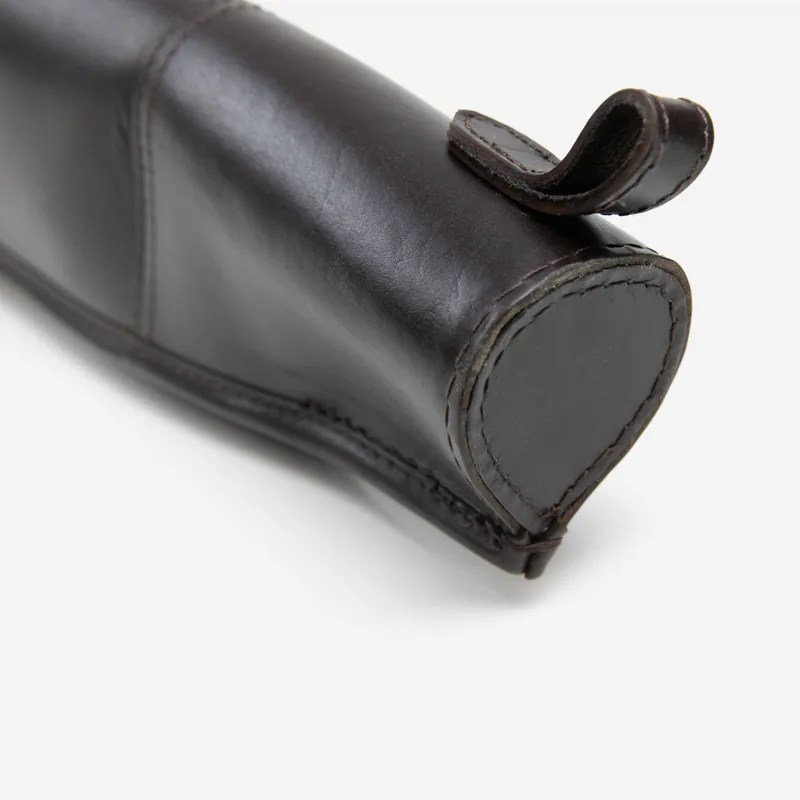 Teales Premier Gun Slip Buckle and Flap Dark Brown-2