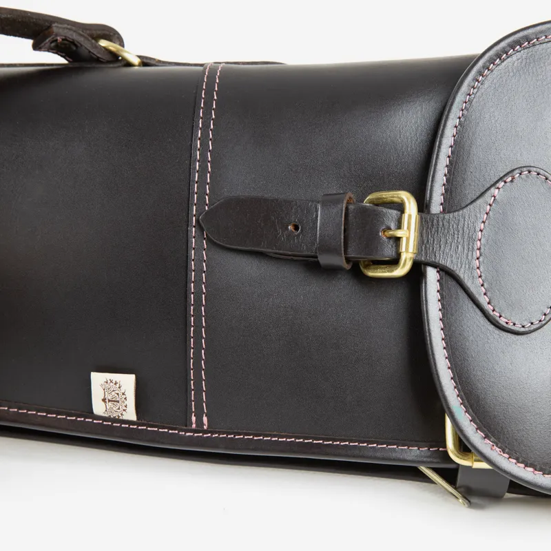 Teales Premier Dark Brown Gun Slip Buckle and Flap 30 Rose-1