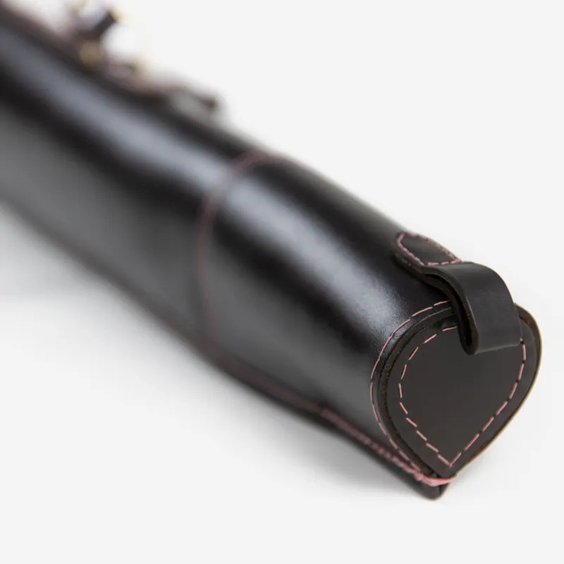 Teales Premier Dark Brown Gun Slip Buckle and Flap 30 Rose-3