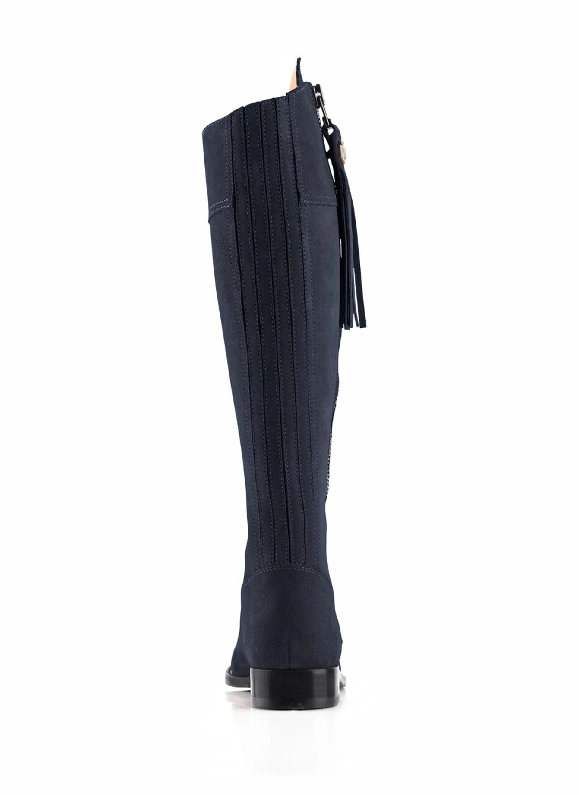 Regina Knee Length Navy Boots Navy Fairfax And Favor Regina Boots