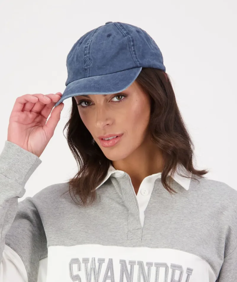 Swanndri Fundamentals Embroidered Cap - Vintage Navy-2