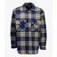 Swanndri Ranger1/4 Zip Bush Shirt - Atlantic Check