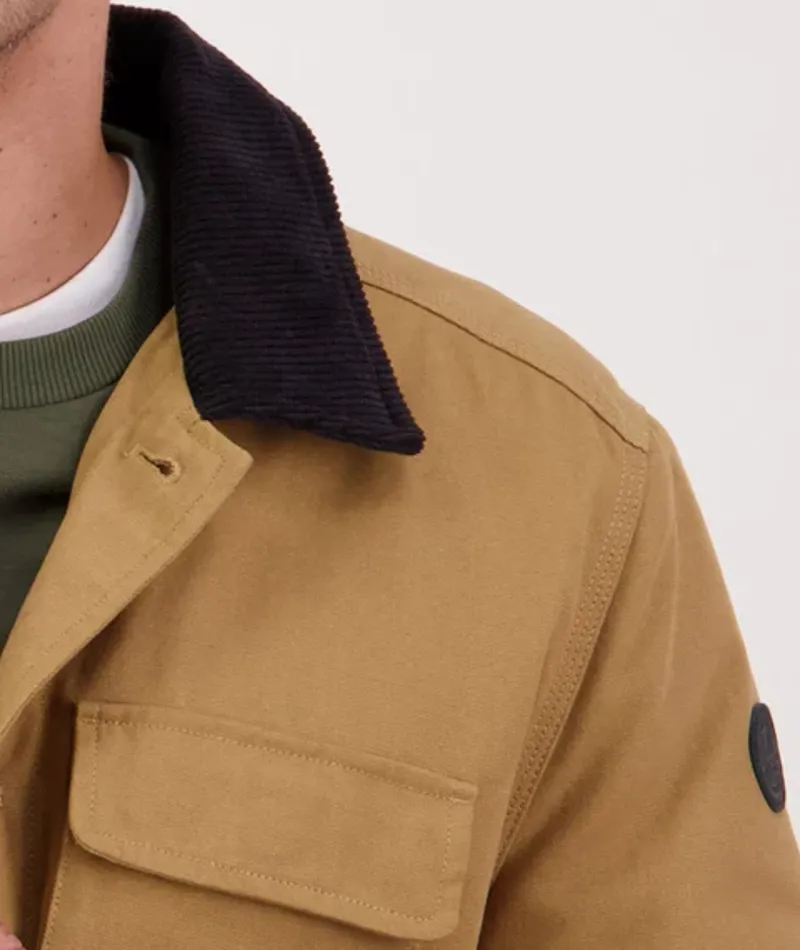 Swanndri Barrytown V3 Canvas Jacket - Cashew-2