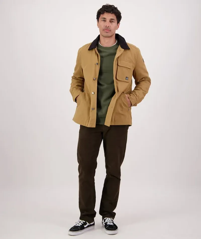 Swanndri Barrytown V3 Canvas Jacket - Cashew-1
