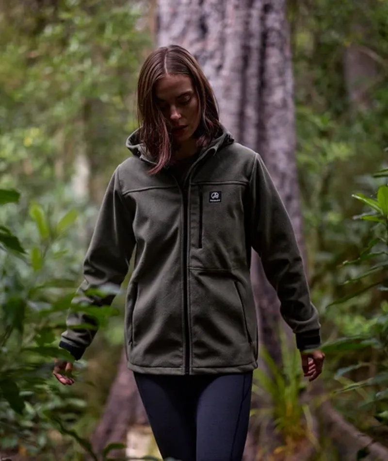 Swanndri Womens High Rock Stormshield Jacket - Forest-5