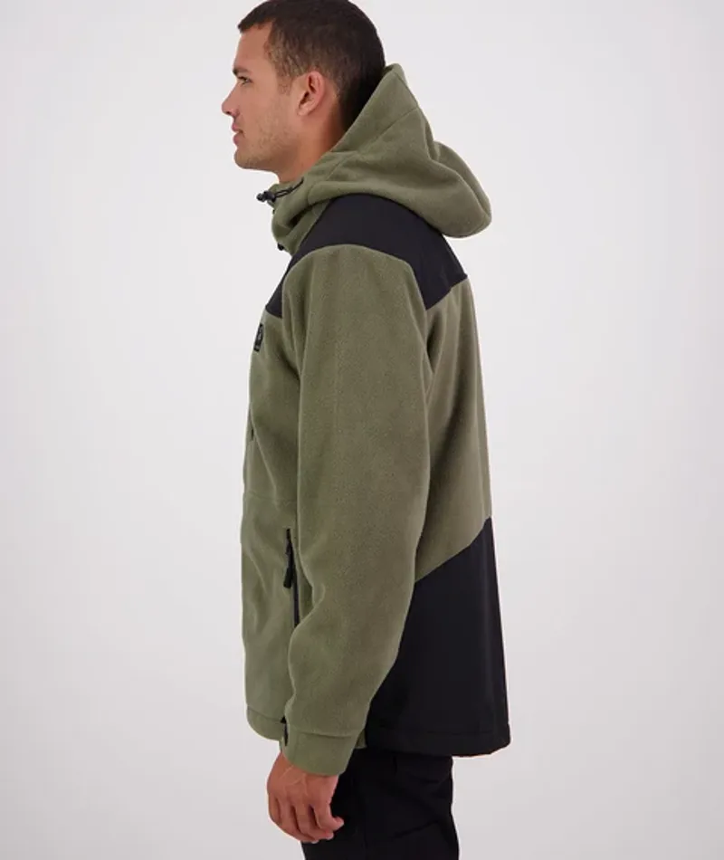 Swanndri High Rock Stormshield Fleece Jacket - Olive-8