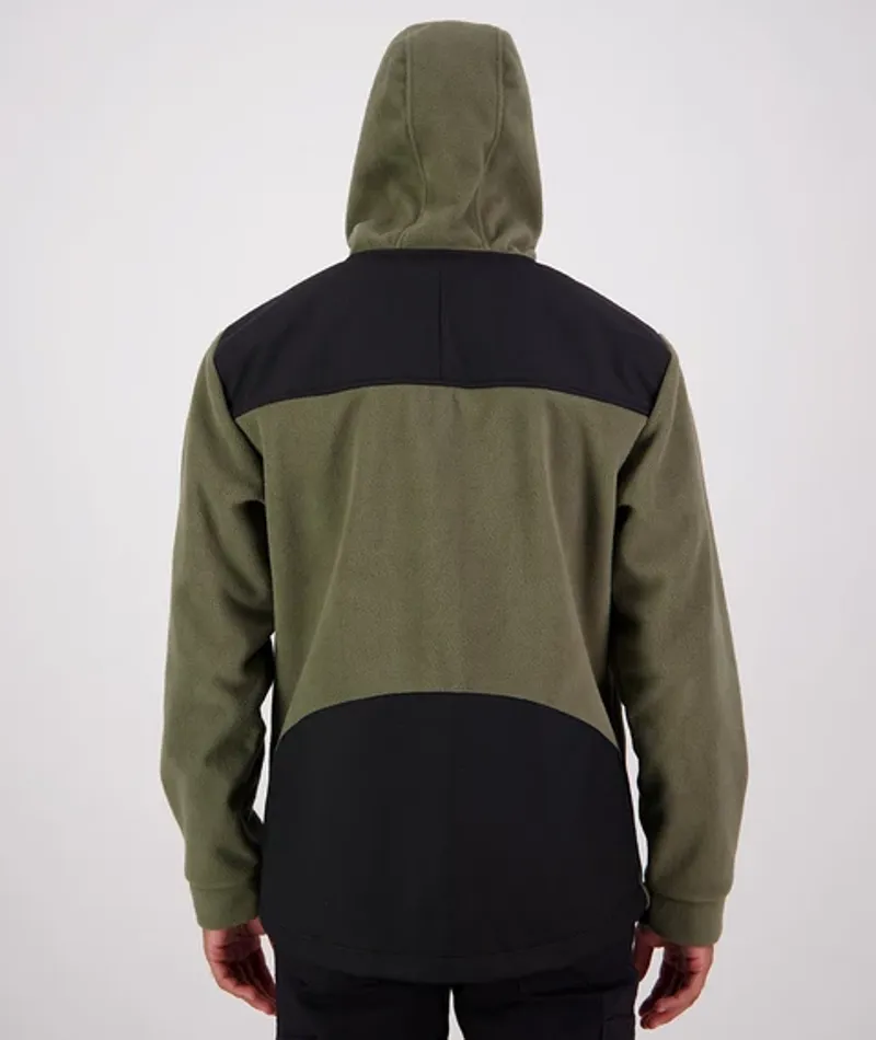 Swanndri High Rock Stormshield Fleece Jacket - Olive-7