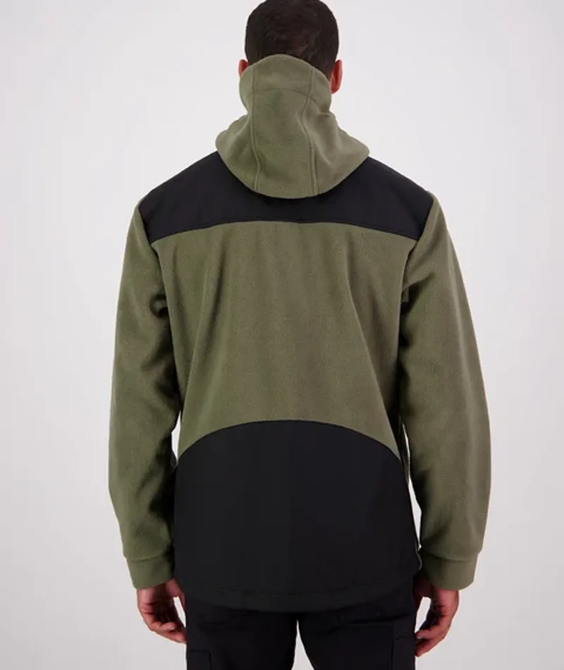 Swanndri High Rock Stormshield Fleece Jacket - Olive-6