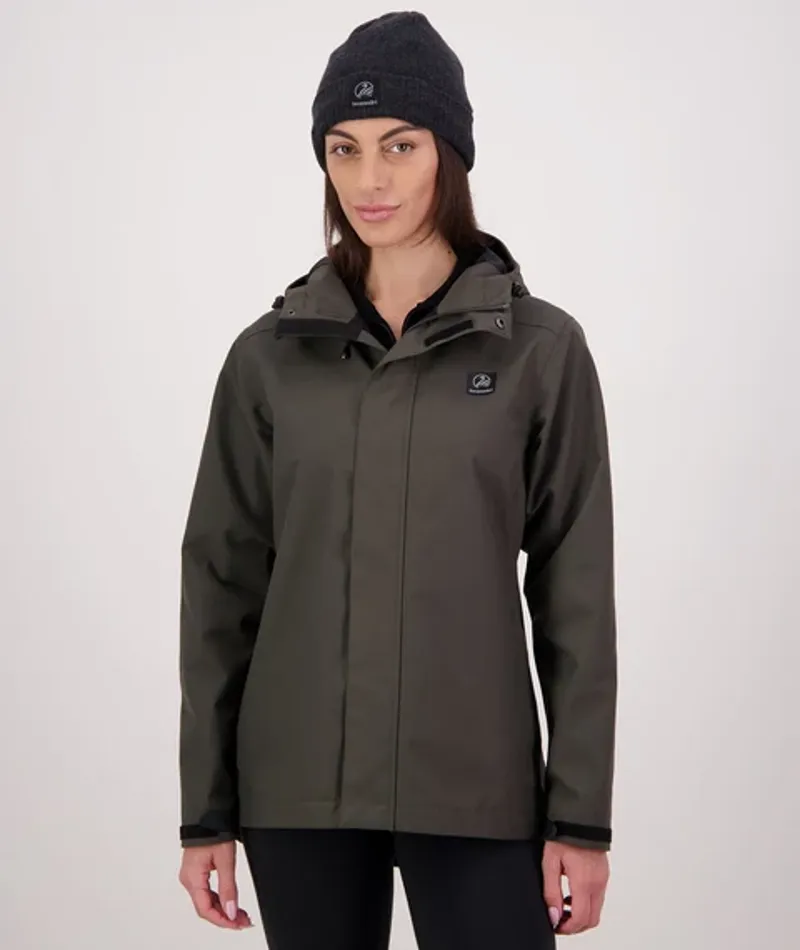 Swanndri Womens Shearwater15 Rain Jacket - Forest
