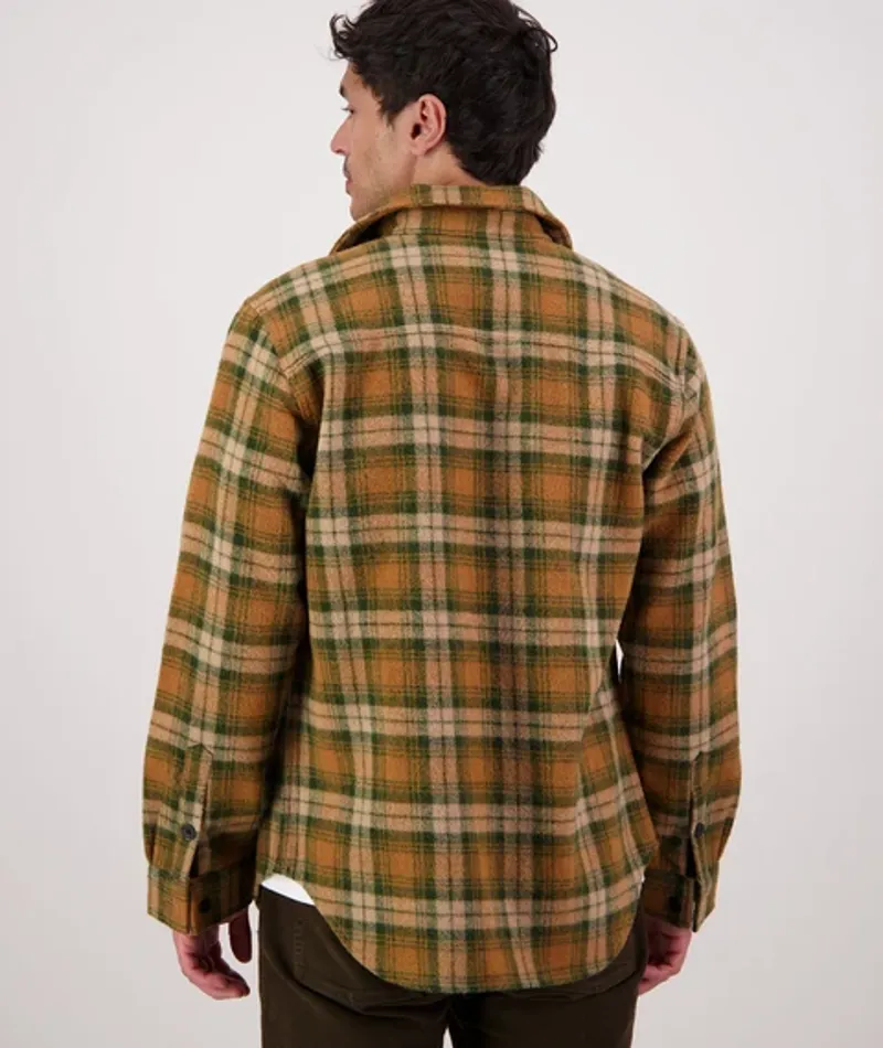 Swanndri Kiaraki V4 Wool Shacket - Arizona Check-4