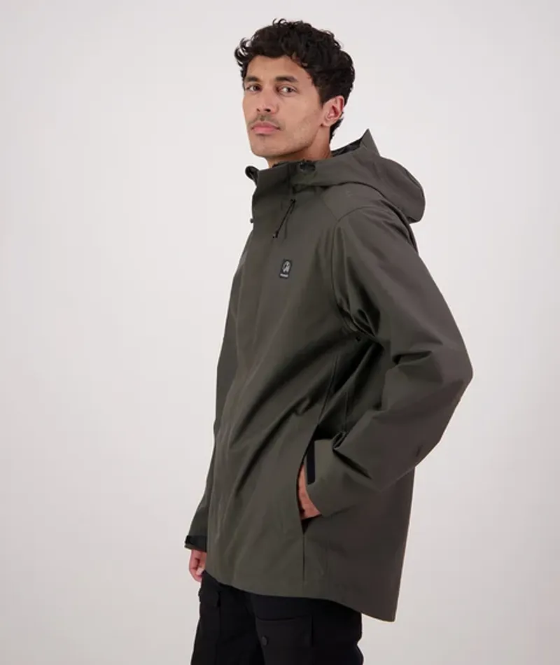 Swanndri Shearwater 15 Rain Jacket - Forest-1