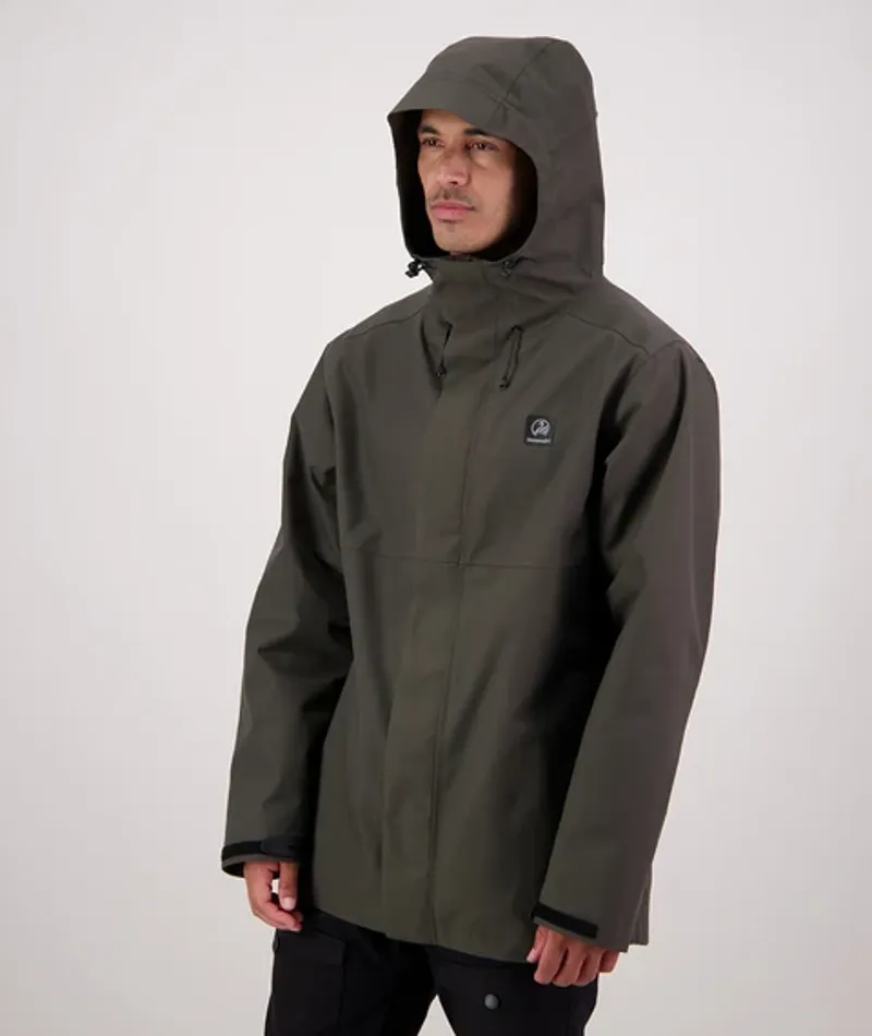 Swanndri Shearwater 15 Rain Jacket - Forest-2