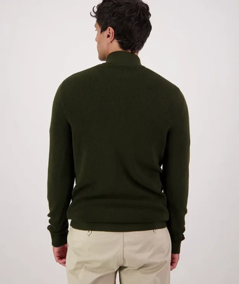 Swanndri Otahu River V2 1/4 Zip - Olive-4