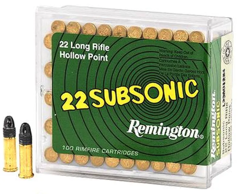 Remington 22 Subsonic 38gr