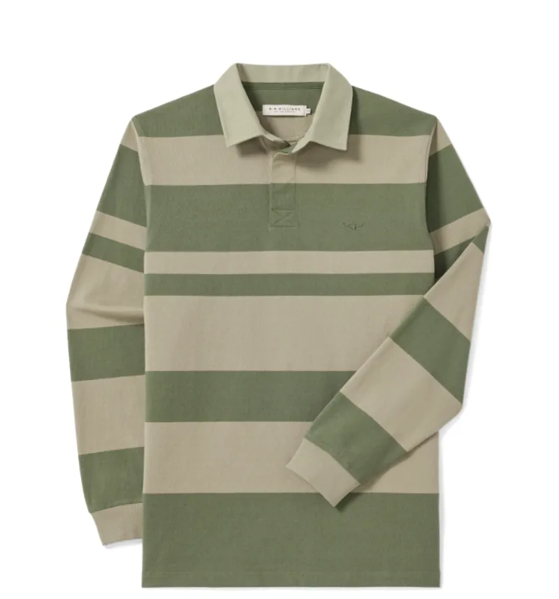 RM Williams Tweedale Rugby - Olive Green