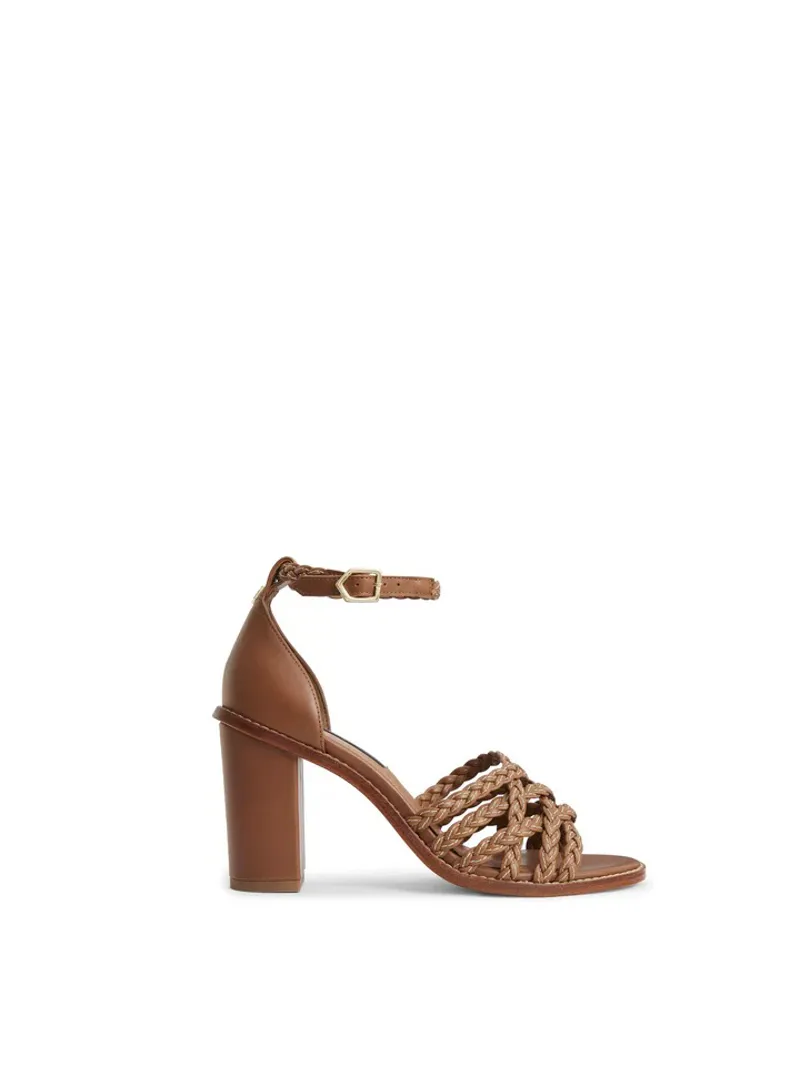 Fairfax and Favor Seville Heel - Tan Leather