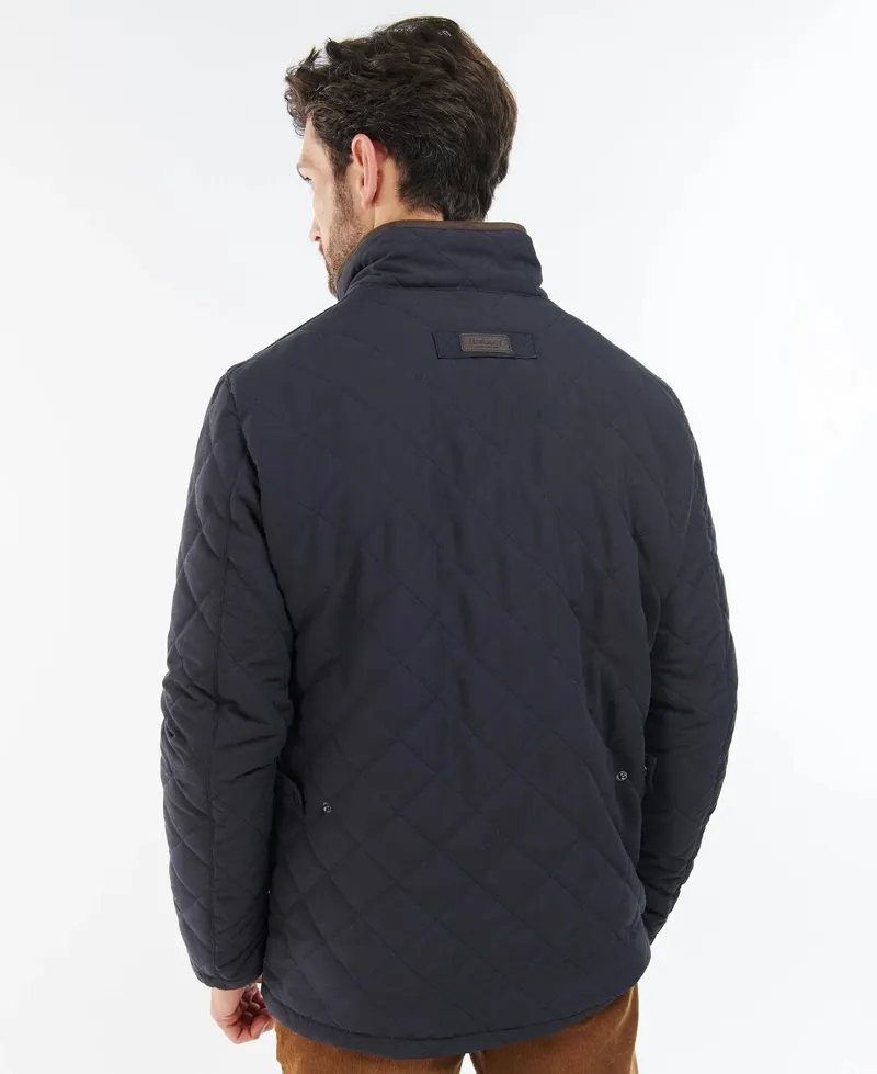 Barbour Waterproof Shoveler Quilt - Navy-3