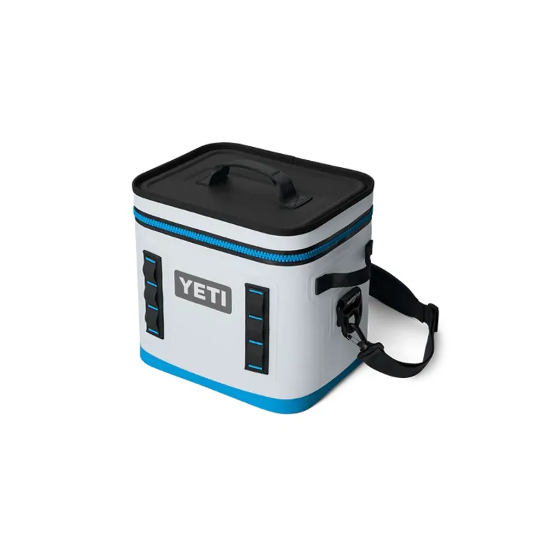 Yeti Hopper Flip 12 Soft Cooler - Fog Gray/Blue-2
